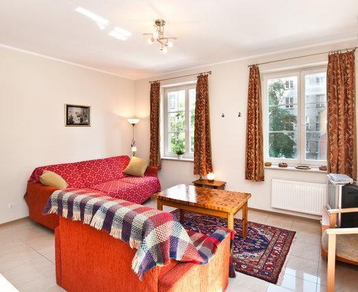Apartament W Sercu Starowki Gdaňsk Pokoj fotografie